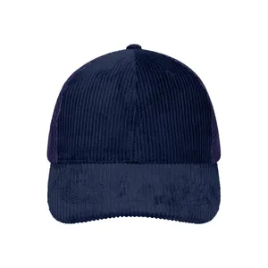 Sustainable Corduroy-Mesh Panel Cap Promotional <b>Hat</b> & Cap - Product Image 4