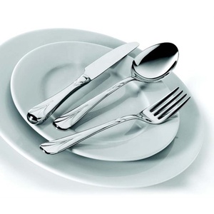 Suministros de exportador indio de Venta caliente Cubiertos de plata de acero inoxidable con estilo Juego de cubiertos para restaurante Hotel - Product Image 3