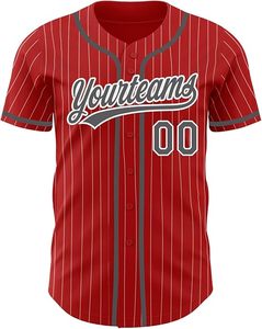 เสื้อเบสบอลแบบสั่งทำพิเศษ ปักลายเต็มตัว พร้อมบริการ OEM ด้านหน้า ผลิตจากผ้าฝ้ายออร์แกนิค 100% ป้องกันแบคทีเรีย สำหรับผู้ชาย - Product Image 2