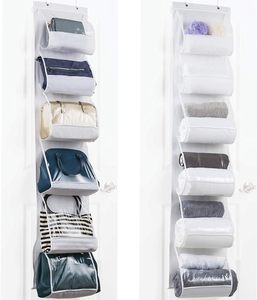 Estante Organizador Colgante de 6 Niveles para Puerta, Armario, Baño, Cocina, Guardería, Despensa, Hogar, Oficina, Habitación, con Bolsillos Grandes - Product Image 2