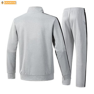 Conjunto Deportivo de Verano de Manga Larga de Forro Polar Transpirable para Hombre y Mujer, 100% Poliéster, Corte Regular, Samavia Industry 220g - Product Image 3