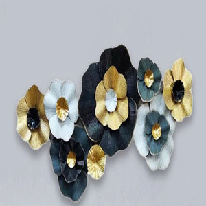 Decoraciones de hierro Adornos Arte de pared de metal Colgante al aire libre Hogar moderno Casa Sala de estar Accesorios - Product Image 2