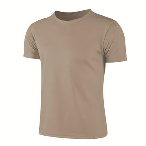 Camiseta para hombre, camisetas de algodón 100% para hombre, novedad de verano, Camiseta básica de gran tamaño con cuello redondo, alta calidad, blanco sólido, 230Gsm - Product Image 6