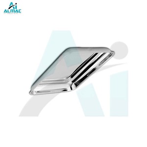 Plateau à instruments universel en acier inoxydable de qualité professionnelle ALMAC, certifié CE, pour hôpitaux, cliniques et salles d'opération - Product Image 6