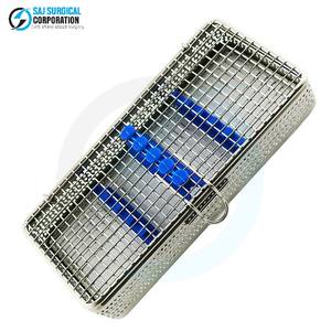 Cesta Oftálmica Micro con Tapa, Insertos y Tiras de Acero Inoxidable, Almacenamiento Médico Profesional Duradero y Reutilizable para Cirugía Ocular - Product Image 5