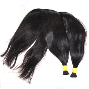 Extensions de cheveux vierges indiens naturels crus 100g faisceaux à double trame lâche vague profonde couleur naturelle rapport élevé mourant des couleurs plus foncées - Product Image 1