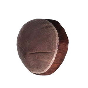 Perruque en cheveux humains avec dentelle frontale pour hommes - Cheveux indiens Remy légers et imperméables, prothèse - Product Image 6