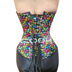 Top Corset con Estampado Cruzado Sublimado - Product Image 6