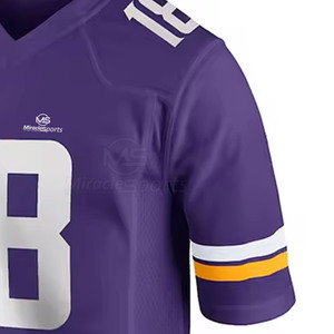 Maillots de football américain de taille personnalisée de qualité supérieure, maillots de football américain pour jeunes - Product Image 5