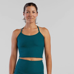 Nuevo Sujetador deportivo de secado rápido Heather Yoga para mujer adultos transpirable Fitness Yoga personalizado Sujetador deportivo de alto impacto - Product Image 1