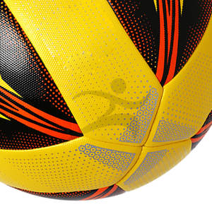 Suministro directo del fabricante Balones de fútbol avanzados personalizados con rayas blancas Tamaño 5 Fútbol de PVC para entrenamiento - Product Image 6