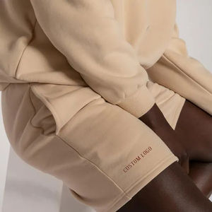 OEM Mens Gym Sports Cotton Shorts Cómodo French Terry Athletic Jogger Shorts para hombres Sweat Custom Shorts Hombres - Product Image 5