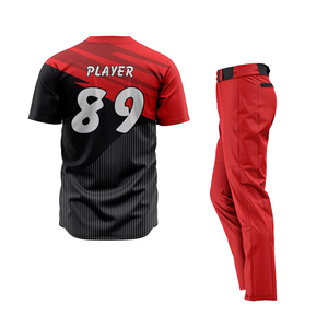 Uniforme de baseball respirant de haute qualité, impression par sublimation personnalisée, maillot de softball pour hommes, taille plus, séchage rapide, vêtements de sport OEM - Product Image 2