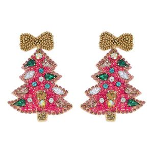 Pendientes de Cuentas Hechos a Mano con Bordado de Espejo, Pendientes de Cuentas Personalizados con Múltiples Cuentas para Mujer, Joyería Festiva para Fiestas al Mejor Precio - Product Image 5