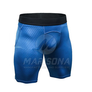 Short de compression serré de sport à séchage rapide Short de compression de performance pour hommes 2025 fabriqué au Pakistan Fabricant - Product Image 4