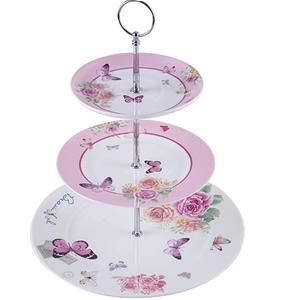 Support de serveur de gâteaux pour la maison et les fêtes Support de gâteau au design martelé personnalisé en acier inoxydable de qualité supérieure - Product Image 3