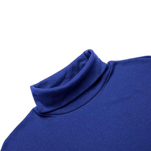 เสื้อสเวตเตอร์ผ้าฝ้ายสำหรับผู้ชายเสื้อคอเต่าแบบสวมหัวเสื้อสเวตเตอร์ให้ความอบอุ่นสำหรับเสื้อผ้าฤดูหนาว - Product Image 4