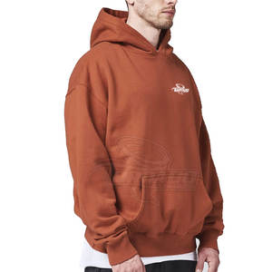 OEM Servicio al por mayor Mejor Diseño Hombres Sudaderas con capucha de gran tamaño Ligero Color sólido Hombres Sudaderas con capucha de gran tamaño - Product Image 4