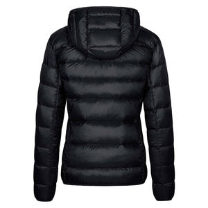 Chaqueta acolchada de calidad superior OEM para mujer, chaqueta acolchada de burbuja cálida de invierno de talla grande con bolsillo y cremallera de tela transpirable para mujer - Product Image 2