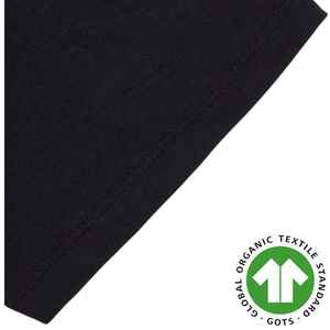 T-shirt unisexe durable pour femmes en coton biologique doux avec col côtelé écologique et polyvalent pour l'été - Product Image 4