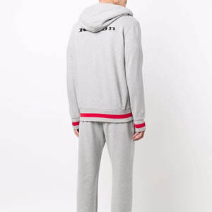 Ensemble de survêtements pour hommes de haute qualité en coton et polyester de la meilleure qualité avec fermeture éclair Ensemble de survêtements 2 pièces - Product Image 4