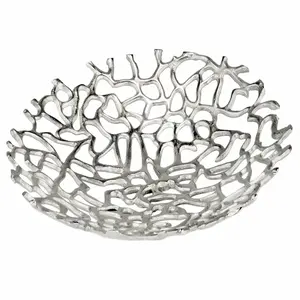 Assiette en céramique de luxe, plat, centre de table, bol, écologique, style américain, design moderne, décoration de la maison, élégant, pour les fêtes - Product Image 1