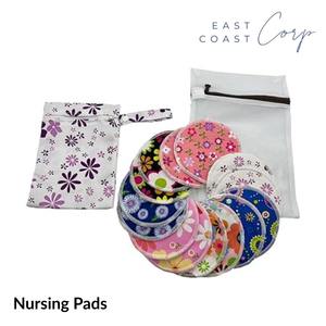 Almohadillas de lactancia reutilizables supersuaves y superabsorbentes, esenciales lavables para bebés recién nacidos, niños y niñas, mamá posparto - Product Image 1