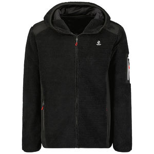 Chaqueta de Invierno Impermeable para Hombre, Chaqueta de Forro Polar, Cierre Completo, Cálida, Gruesa, Informal, Cortavientos, con Capucha, Unisex - Product Image 1