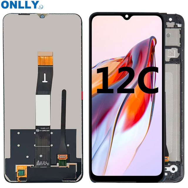 Stock Available Lcd for Redmi 12C Lcd for Redmi 12C Touch Screen Replacement for Redmi Pantalla 12C 4G Display