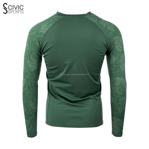 เสื้อรัดรูปชายเสื้อ BJJ rashguard พิมพ์ลายได้เอง - Product Image 3