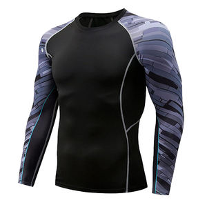 2025 personnalisé conçu MMA Rashguard Compression chemise à manches longues ou courtes Fitness Jiu Jitsu BJJ sublimé Protection UV - Product Image 5