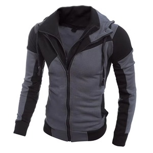 Men's Heavyweight 100% Cotton Hoodie with Double Hood Zip and Drop Shoulder Balaclava Design <b>Perfect</b> for Winter and Cold Weather - Product Image 4