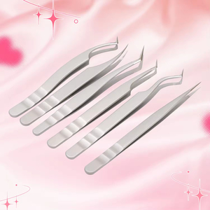 Pinzas para Pestañas al por Mayor con Marca Personalizada, Mango Antideslizante y Punta de Aislamiento Perfecto para Artistas de Pestañas - Product Image 6