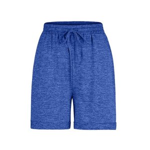 Young Adult Sporty Breathable Quick Dry Mid Waist <b>Bermuda</b> <b>Shorts</b> for <b>Women</b> with Soft Comfy Activewear Fabric and Pockets - Product Image 2