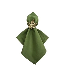 Set of 2 Different Designs Napkin <b>Rings</b> Superior Quality Brass Napkin <b>Rings</b> For Wedding Party Events Use - Product Image 2