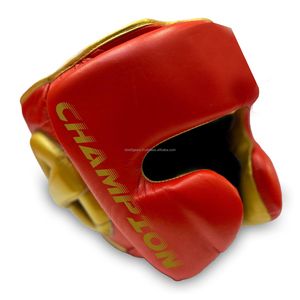 Factory Rate Custom Made Children's Portable Boxing Head Guard Premium Quality Top Seller Sustainable Breathable MMA Riding - Product Image 1