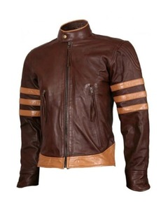 Veste en cuir d'hiver pour hommes haut de gamme qualité solide motif haute conception à la mode nouveau Style décontracté approvisionnement en gros - Product Image 1