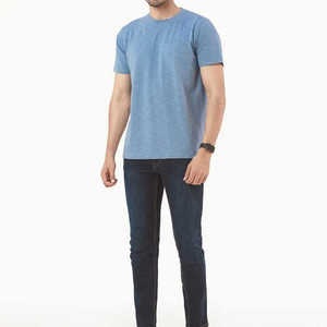 Camiseta de manga corta para hombre Camisas de cuello redondo de alta calidad - Product Image 2