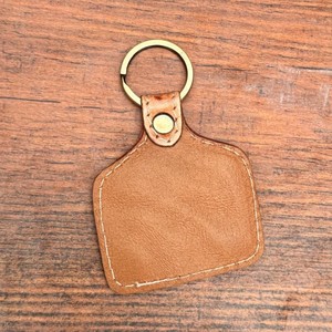 New Arrival Hand Tooled Leather Keychain Cowhide Fur Leather Keyrings Stylish Keychain Stylish Hot Sale <b>Key</b> Chain - Product Image 2