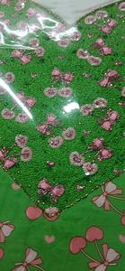 Robe musulmane traditionnelle Jalabiya avec broderie perlée à la main en modal-Accessoire vestimentaire - Product Image 6