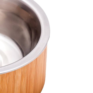 ชามให้อาหารอัตโนมัติทนทานชามสเตนเลสสำหรับสัตว์เลี้ยงดีไซน์ใหม่ทนทานสำหรับสุนัขอินเดีย - Product Image 2