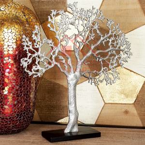 ประติมากรรมแผ่นโลหะบนฐานหินอ่อนสำหรับตกแต่งงานแต่งงานและตกแต่งบ้าน / ประติมากรรมโลหะทรงกลมแบบนามธรรมสำหรับห้องนั่งเล่น - Product Image 4