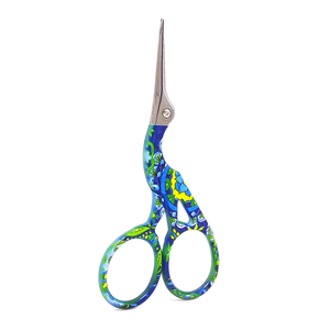 Nouvelles ciseaux à broder fantaisie de qualité industrielle pour gauchers, en acier inoxydable, pointe aiguë pour les soins de beauté personnels, manucure - Product Image 5