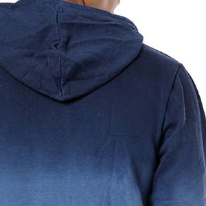 Sweat à capuche unisexe en mélange de spandex/coton, respirant, coupe-vent, en polaire, avec impression de logo personnalisé, vente en gros - Product Image 4