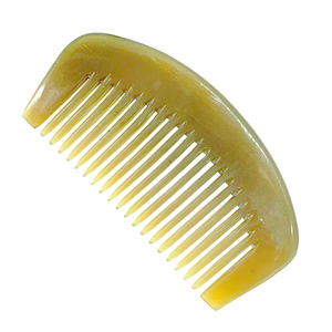 Peigne en corne de buffle véritable outil de soin des cheveux en corne pour la conception de poissons pcs peigne commun de cheveux pour un usage domestique - Product Image 6