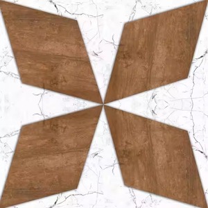 Libro de madera a juego Patrón de madera Azulejo de cerámica 300x300mm Venta al por mayor Diseño de precios de pisos - Product Image 3