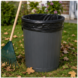 Bolsa de Basura con Cierre Fácil, Bolsa de Basura Doméstica de Tamaño Pequeño, HDPE LDPE, a Prueba de Fugas, Resistente, Desechable, para Uso Doméstico - Product Image 4