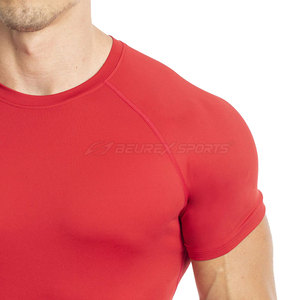 Camisetas de gimnasio para hombre con MOQ bajo, de corte holgado, 100% algodón, de secado rápido y cómodas. - Product Image 5