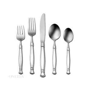 Ensemble de couverts en acier inoxydable plaqué argent de conception personnalisée en gros robuste comprenant des couteaux, des fourchettes et des cuillères pour le buffet des mariages - Product Image 4