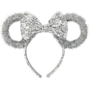 OEM/ODM Customizable Mickey Minnie <b>Mouse</b> Hair Accessory Tinsel Headbands Direct Factory Price - Product Image 2